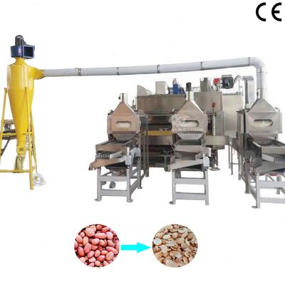 Καλή τιμή. Stainless Steel Fully Auto Split Peanut Blancher Machine SUS304 for Blanching & Splitting Peanuts σε απευθείας σύνδεση