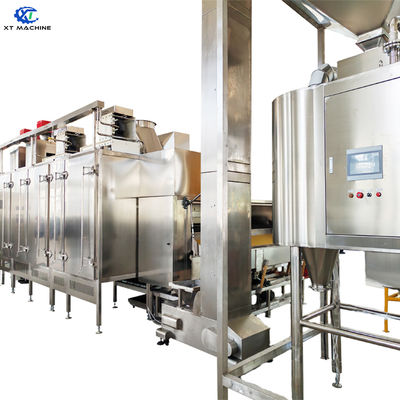 Καλή τιμή. Γραμμή Παραγωγής Αραχίδων Blanched 1000-1200 kg/h Κατάλληλη για Εργοστασιακή Χρήση σε απευθείας σύνδεση