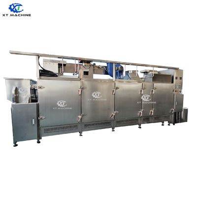 Καλή τιμή. Continuous Nut Roasting Machine with PLC Control 300-5000kg/h Capacity and Stainless Steel Construction σε απευθείας σύνδεση