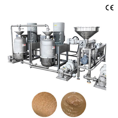 Καλή τιμή. Βιομηχανική Μηχανή Κοπής και Άλεσης από Ανοξείδωτο Ατσάλι SUS304 για Βούτυρο Ξηρών Καρπών με Λεπτότητα 200-300 Mesh και Χωρητικότητα 1000-1500Kg/h σε απευθείας σύνδεση