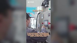 Φούρνος φυστικιών με πλήρη αυτόματη περιστροφή: τα φιστίκια με δέρμα ψαριού είναι τραγανά και δεν κολλάνε στα δόντια