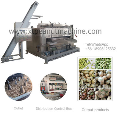 Καλή τιμή. 304 Stainless Steel Nuts Roaster Machine with 50kg/h Capacity and 220V/380V Voltage for Even Heating σε απευθείας σύνδεση