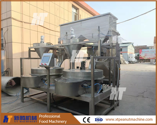 SUS304 Μηχανή επίστρωσης Peanut Burger 300kg/H Automatic Sugar Coating Machine