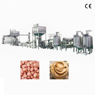 Εταιρεία παραγωγής φυστικοβούτυρου PLC 1000kg/h-5000kg/h