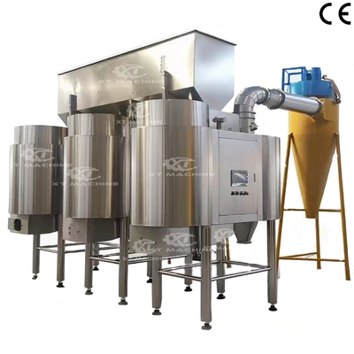 Καλή τιμή. Πλήρως αυτόματη υψηλή ταχύτητα blanching Air Peanut Blanching Machine χωρίς σκόνη και ομαλή επιφάνεια σε απευθείας σύνδεση