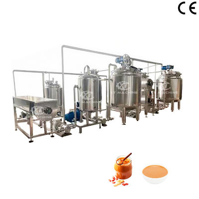 Καλή τιμή. 2000kg/h Υψηλής Αποδοτικότητας Πλήρως Αυτοματοποιημένη Γραμμή Παραγωγής Αραβοβούτυρου υιοθετεί PLC Πρόγραμμα Ελέγχου και Εύκολη Λειτουργία σε απευθείας σύνδεση