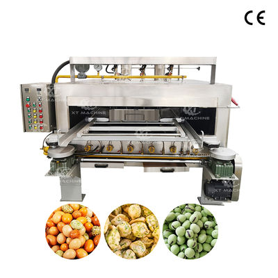 Καλή τιμή. PLC Control Γιαπωνέζικα φασόλια Swing Oven Coated Peanut Swing Roaster για ξηρούς καρπούς με χωρητικότητα 50-100kg/h σε απευθείας σύνδεση