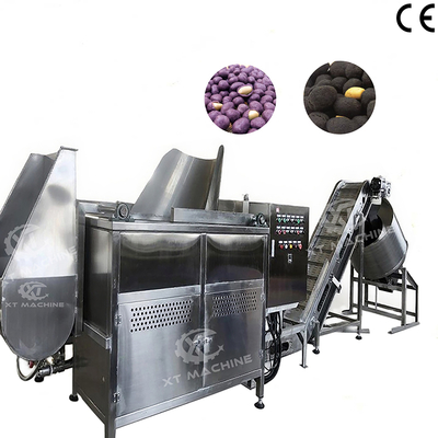 100kg/h SUS304 Φριτέζα Ξηρών Καρπών για Επεξεργασία Φιστικιών και Φασολιών με CE