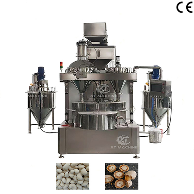 Μηχανή επικάλυψης φυστικιών PLC 200-800 kg/ώρα για την επεξεργασία φυστικιών