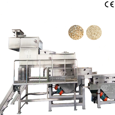 Καλή τιμή. 500 kg/h-1000 kg/h Μηχανή τετρατάγονου κόψιμου φιστικιών για εργοστάσια επεξεργασίας φιστικιών σε απευθείας σύνδεση
