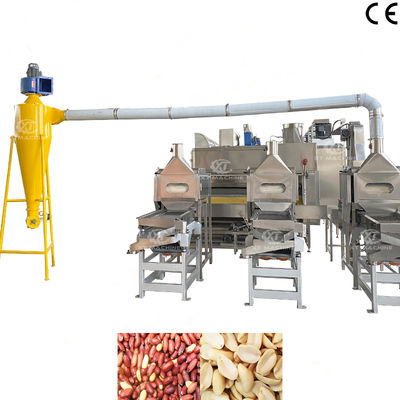 Καλή τιμή. Υψηλής ποιότητας 500-1000kg/h SUS304 Μηχανή κοπής και λεύκανσης φυστικιών για εξοπλισμό επεξεργασίας ξηρών καρπών σε απευθείας σύνδεση