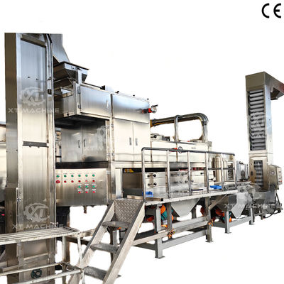 Μηχάνημα αυτόματης διαβάθμισης 500kg/h για θραύση φιστικιών/κάσιους για αποτελεσματικό τεμαχισμό ξηρών καρπών