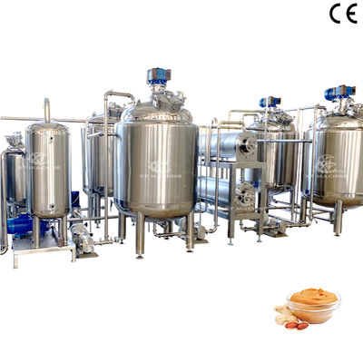 Καλή τιμή. Peanut Butter Blending Tank High Quality Heating and Insulation Mixing Tank Industrial Emulsifying Mixing tank σε απευθείας σύνδεση