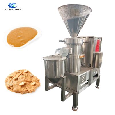 Καλή τιμή. Υψηλής αποδοτικότητας 130-500kg/h Sesame Paste/Cashew Jam Colloid Mill Μηχανή αλεύρι φιστίκης με συμπαγές σχεδιασμό σε απευθείας σύνδεση