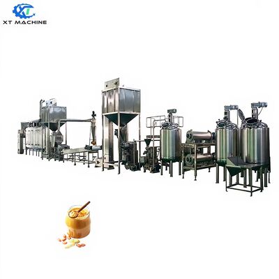 Καλή τιμή. Πλήρως κλειστή γραμμή παραγωγής φυστικοβούτυρου πολλαπλής φόρμουλας με κατασκευή από ανοξείδωτο χάλυβα SUS 304 σε απευθείας σύνδεση