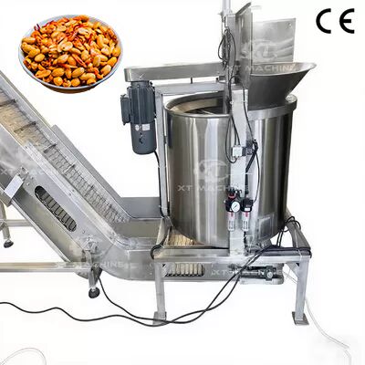 Μηχανή τηγανίτησης φυστικιών από ανοξείδωτο χάλυβα 304 με ευφυή ρύθμιση θερμοκρασίας και χωρητικότητα 300kg/ώρα