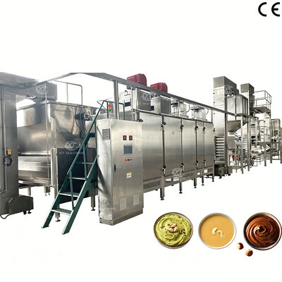 Καλή τιμή. 1000 kg/ώρα Ικανότητα Γραμμή παραγωγής φυστικοβούτυρου Εξοπλισμός επεξεργασίας φυστικοβούτυρου με πλήρως κλειστή αποστειρωμένη παραγωγή σε απευθείας σύνδεση