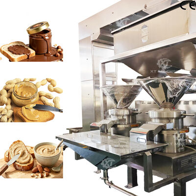 Καλή τιμή. Molino coloidal SUS304 automático 500-1000kg/h για mantequilla de cacahuete, mantequilla de almendra y pasta de sésamo σε απευθείας σύνδεση