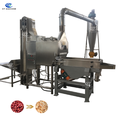 800-1000kg/h χωρητικότητα Μηχανή διαίρεσης φιστικιών για τη γραμμή επεξεργασίας ζύμης φιστικιών